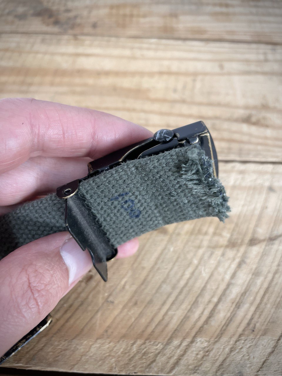Hollannin armeijan housuvyö, vihreä, ylijäämä