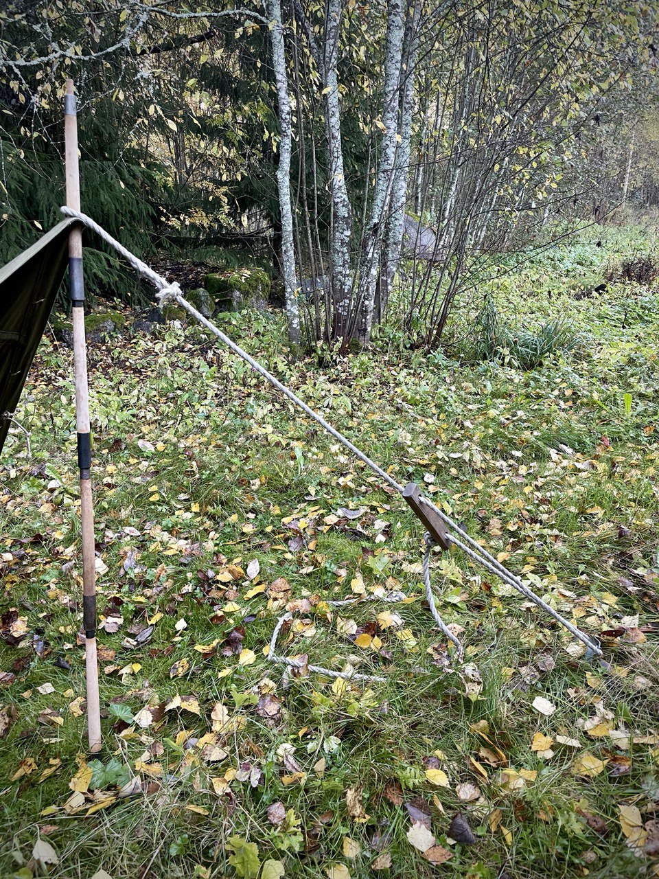 Ranskan armeijan M47 telttakeppi, ylijäämä