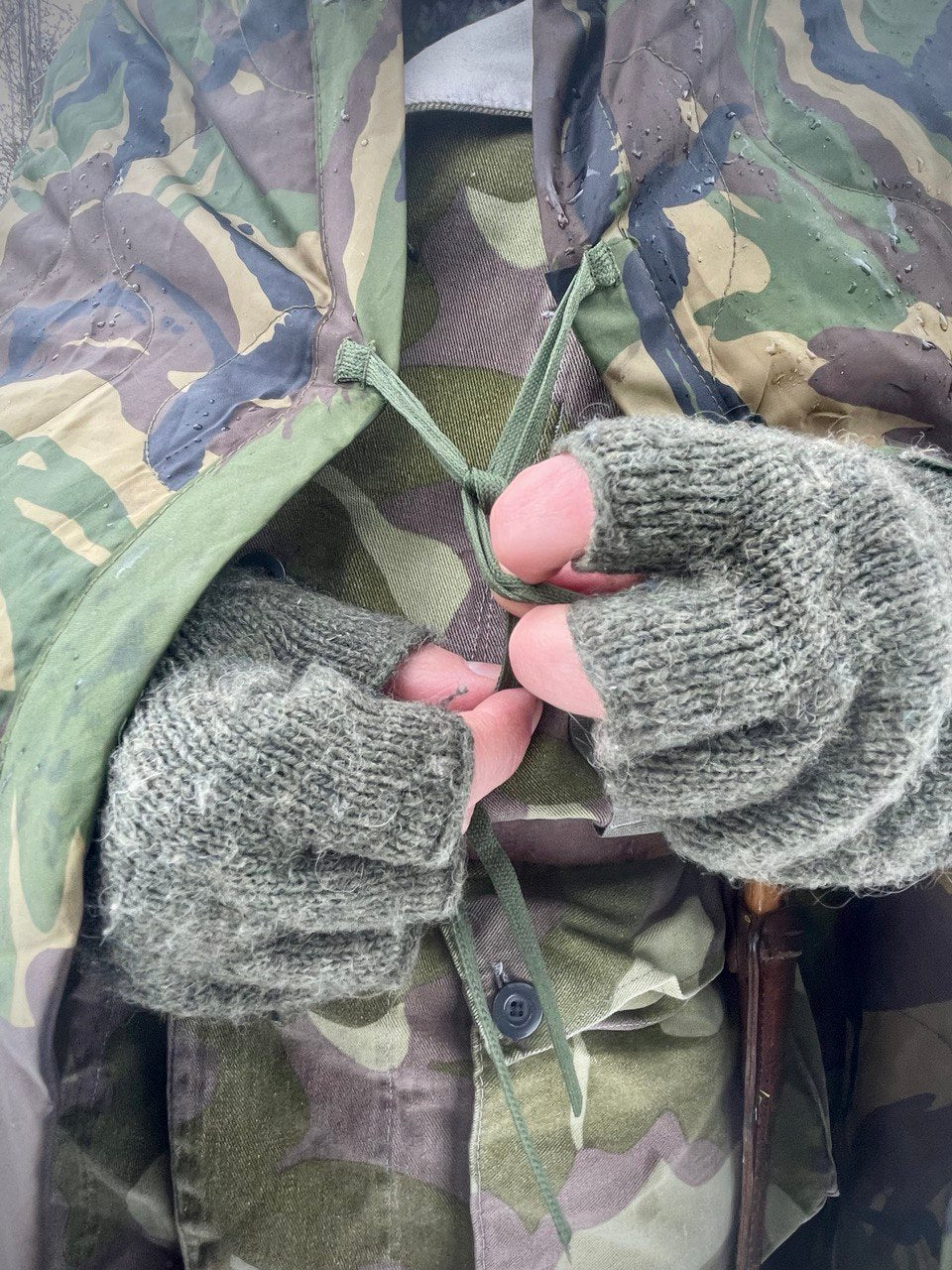 Hollannin armeijan "Woobie" monikäyttöpeite, DPM, ylijäämä