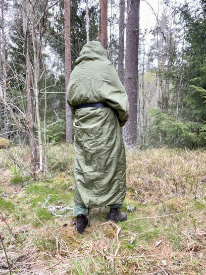 Brittiarmeijan kesämakuupussi, ylijäämä