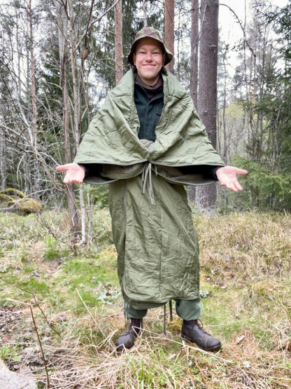 Brittiarmeijan kesämakuupussi, ylijäämä