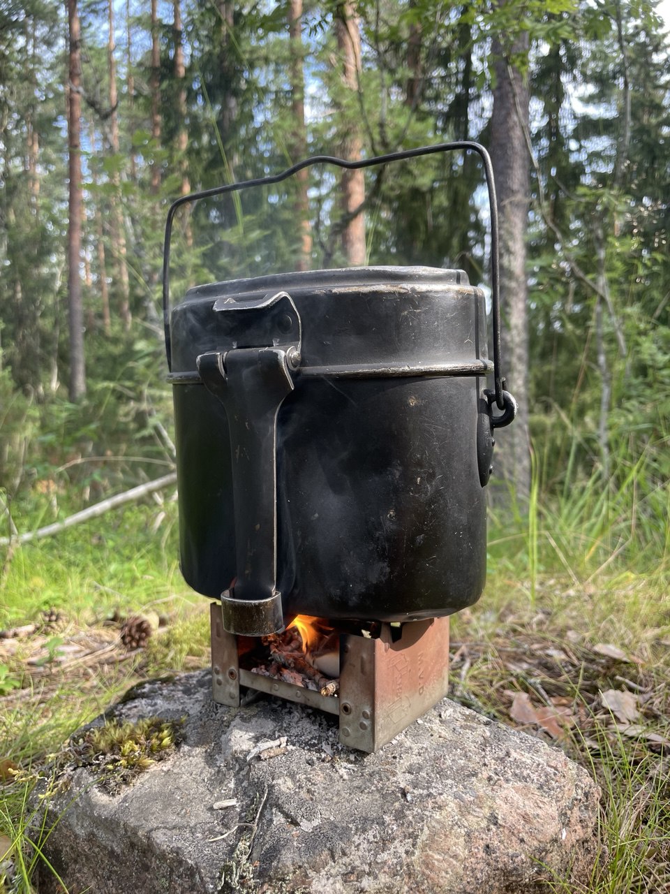 Saksan armeijan Esbit-kenttäkeitin, ylijäämä