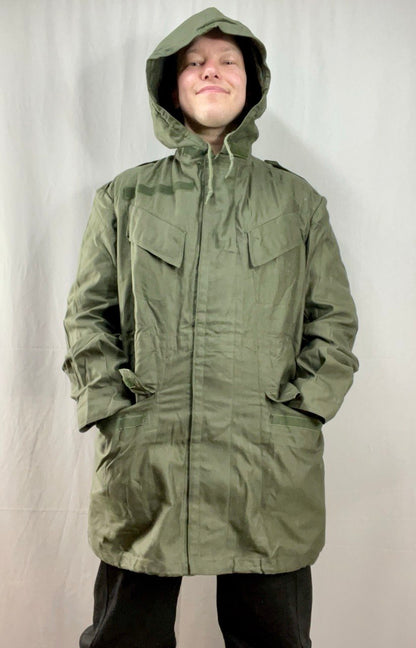 Belgian armeijan M64 hupullinen parka, ylijäämä