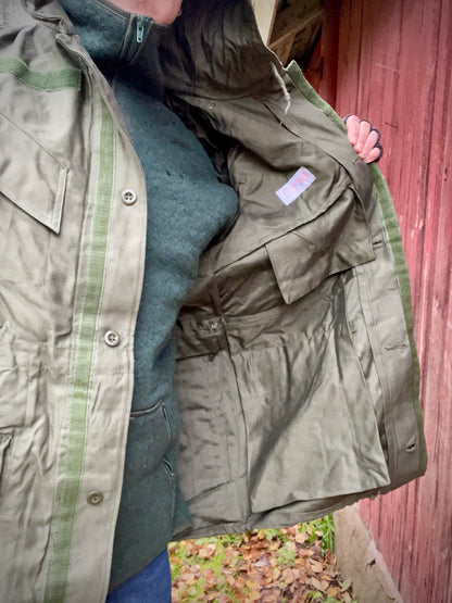 Belgian armeijan M64 hupullinen parka, ylijäämä
