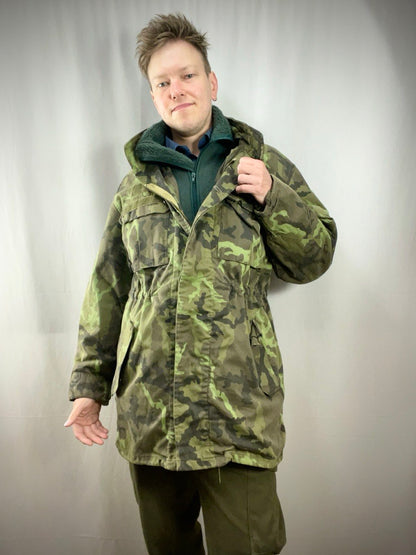 Tsekkiarmeijan Vz95 parka, vetoketjulla, ylijäämä