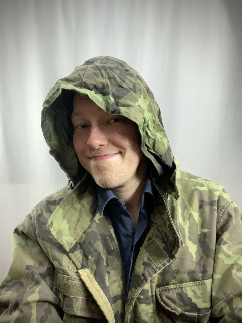 Tsekkiarmeijan Vz95 parka, vetoketjulla, ylijäämä