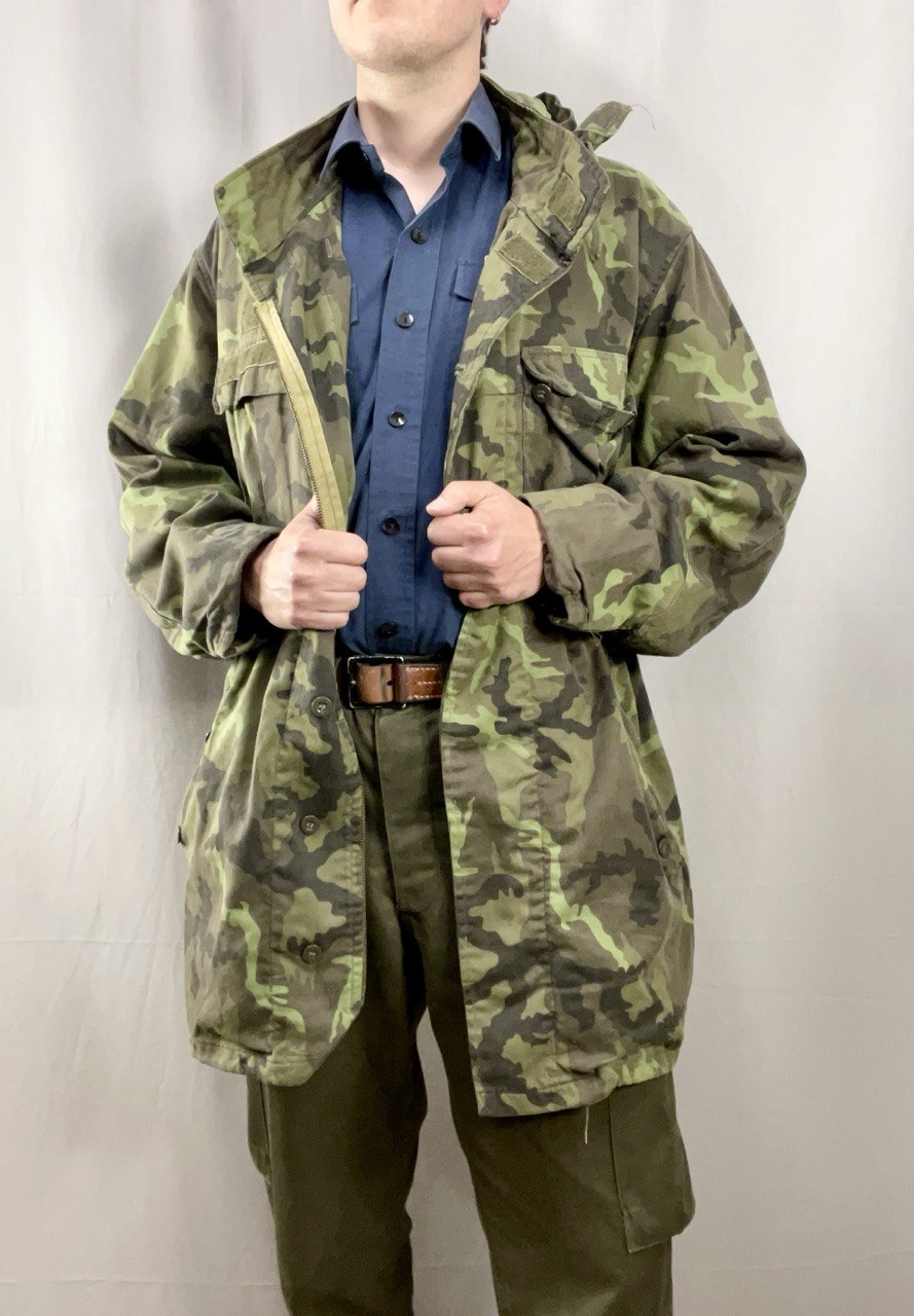 Tsekkiarmeijan Vz95 parka, vetoketjulla, ylijäämä