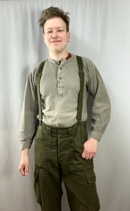 Tanskan armeijan nipistinhenkselit, vihreät, ylijäämä